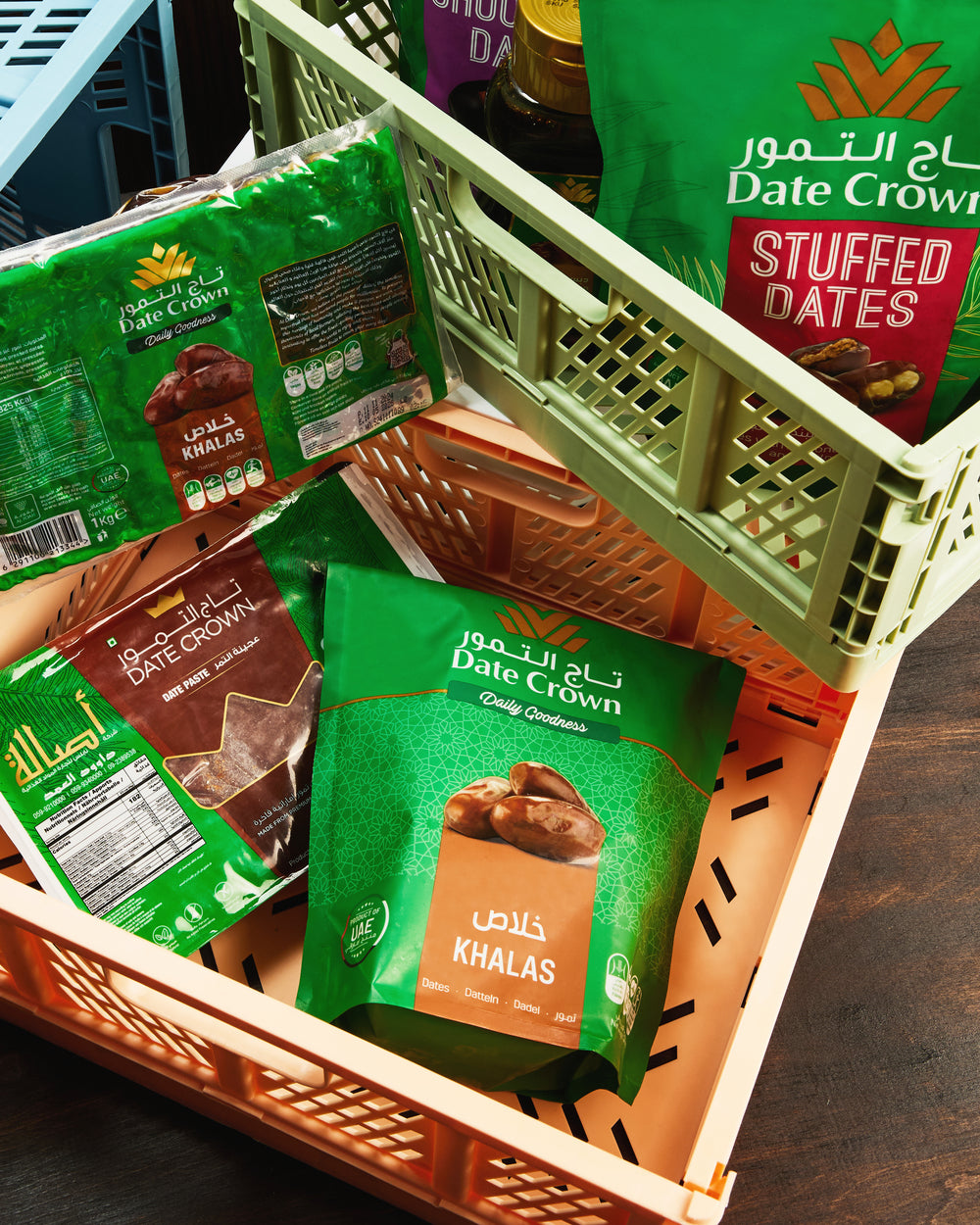 Date Crown Khalas Dates 500g – Premium UAE Dates | 100% Natural, No Added