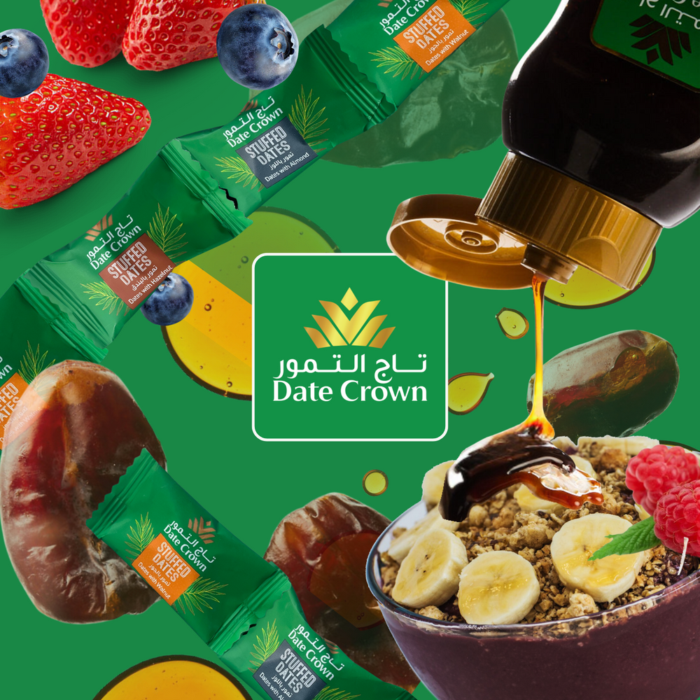 Dates Crown Date Syrup 400g – Sugar Free Syrup from Organic Dates | 100% Natural