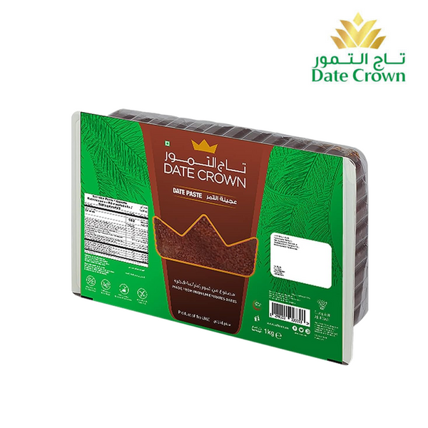 Dates Crown Date Paste 1kg – Sugar Free Paste from Organic Dates | 100% Natural,
