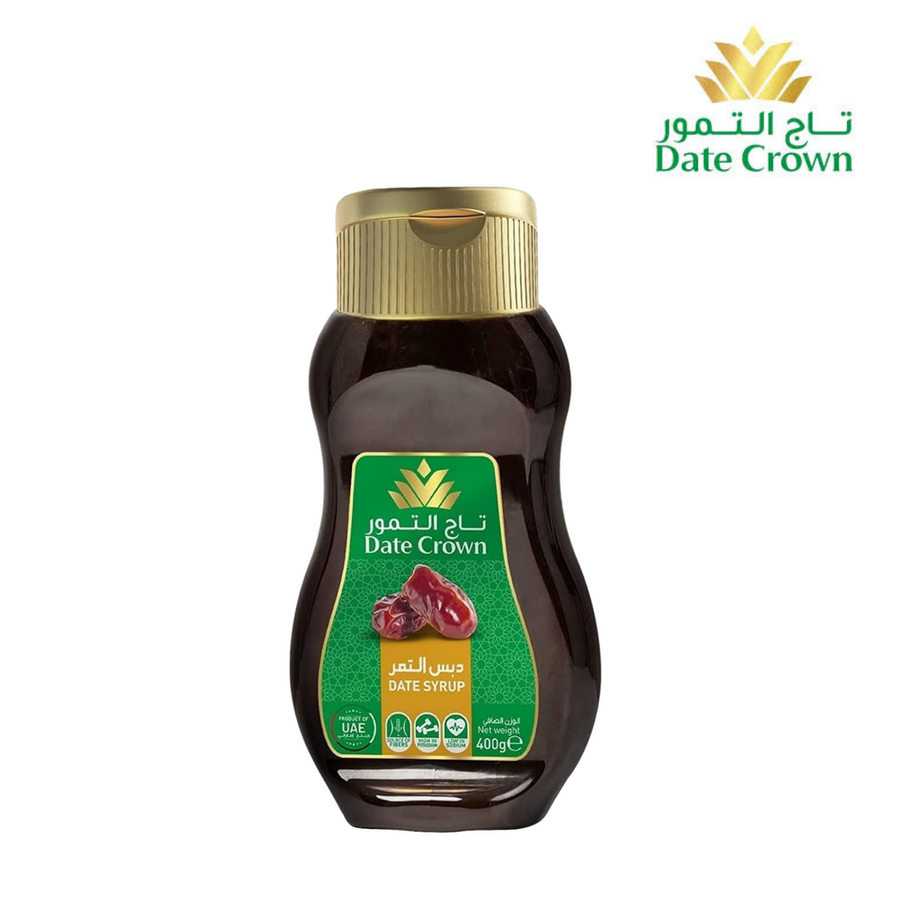 Dates Crown Date Syrup 400g – Sugar Free Syrup from Organic Dates | 100% Natural