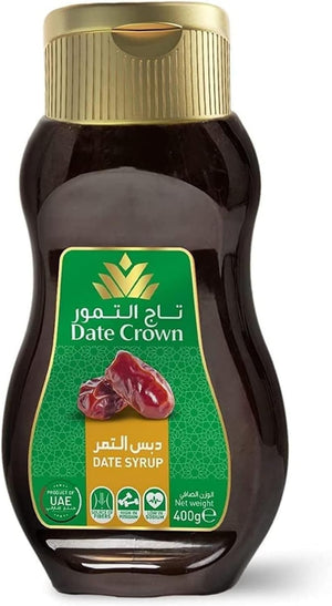 Dates Crown Date Syrup 400g – Sugar Free Syrup from Organic Dates | 100% Natural