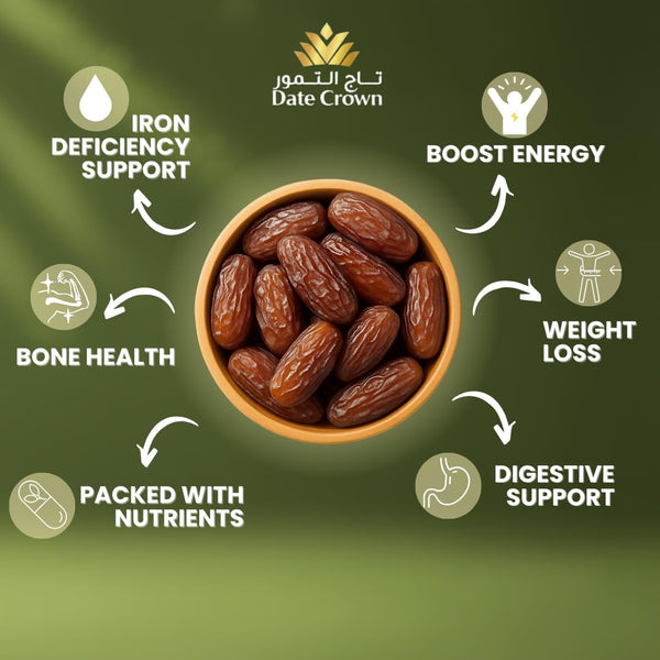 Date Crown Lulu Dates 1Kg – Premium UAE Dates | 100% Natural
