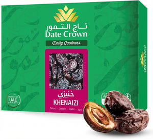Date Crown Khenaizi Dates 1Kg – Premium UAE Dates | 100% Natural