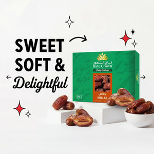 Date Crown Khalas Dates 1Kg – Premium UAE Dates | 100% Natural