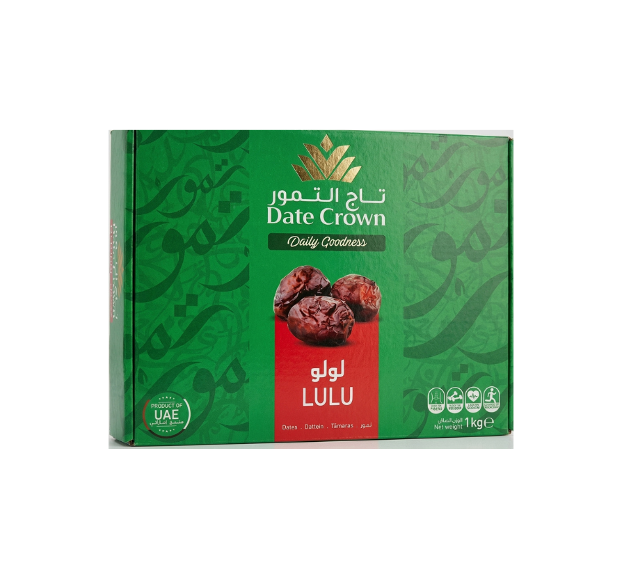Date Crown Lulu Dates 1Kg – Premium UAE Dates | 100% Natural